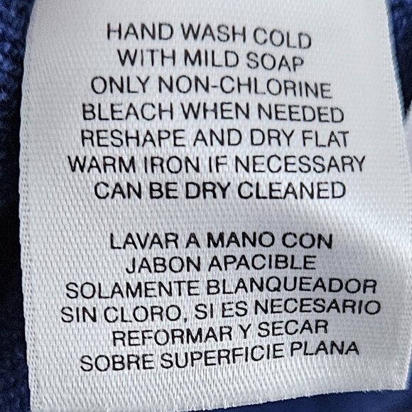 DONATED: AK Anne Klein Blue Ribbed Cardigan Sweater – 1X - Picture 15 of 16